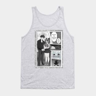 Manga Couple Tank Top